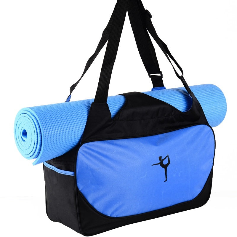 Large Yoga Sport Bag Clothes Backpack Men Women Shoulder Waterproof Yoga Pilates Mat Case Bag Carriers Gym Without Mat