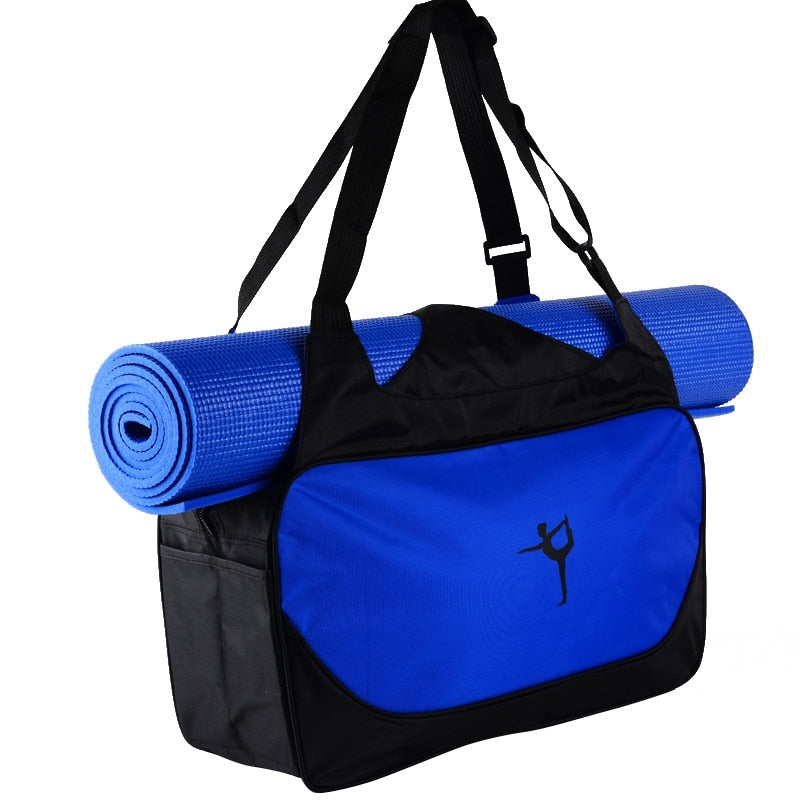 Large Yoga Sport Bag Clothes Backpack Men Women Shoulder Waterproof Yoga Pilates Mat Case Bag Carriers Gym Without Mat